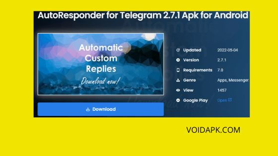 AutoResponder for Telegram