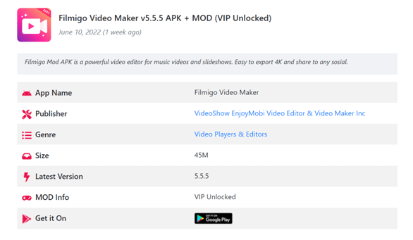 Filmigo MOD APK Download