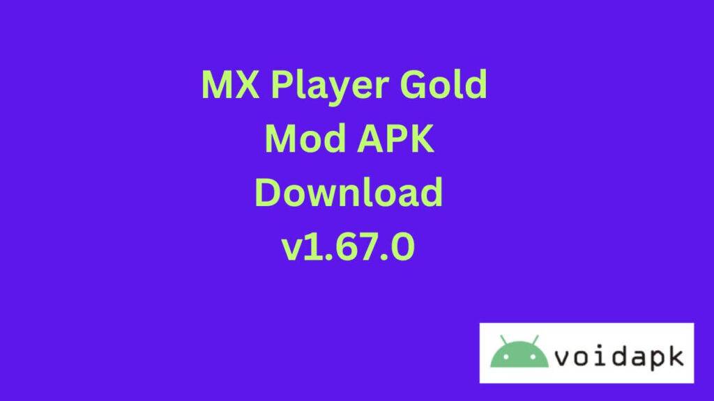 MX Player Gold MOD APK