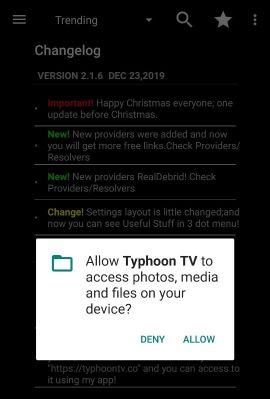 Typhoon TV APK